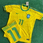 Camisa NACIONAL PREMIUM - Brasil 1998 / Ronaldinho 11